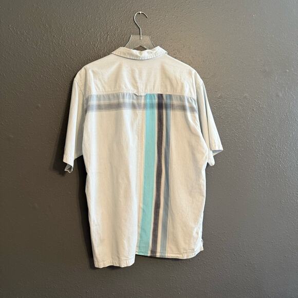 North Face A5 Series Short Sleeve Button Down Size L - Picture 2 of 5